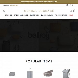 All Luggage Bags and Travel Accessories at Best Price from Globalluggage.co.uk
