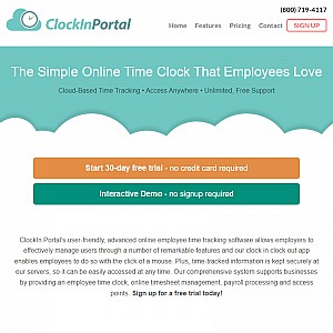 Clockin Portal