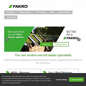 Fakro - Roof Windows, Loft Ladders and Skylights