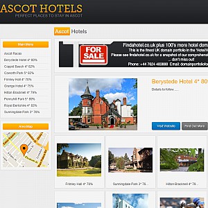 Website of Ascot Hotels