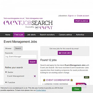 Job then Event Job Search
