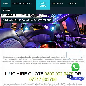 Limo is the Leading UK Limo Hire