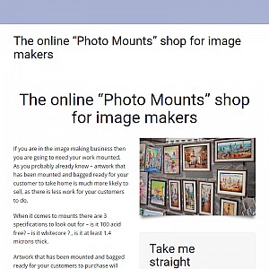 Photo Mounts