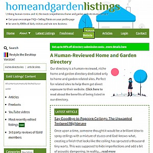 Home and Garden Listings