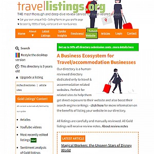 Travel Listings